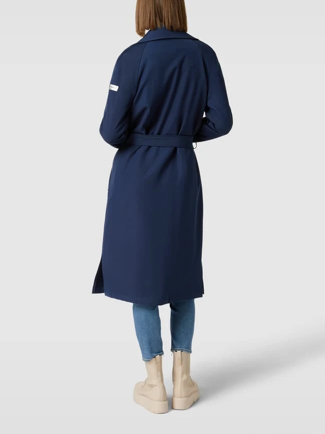 Frieda & Freddies Mantel Mit Reverskragen - Marineblau 7 Frieda & Freddies Mantel Mit Reverskragen - Marineblau – Bild 5