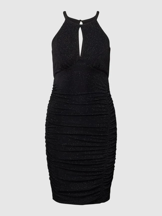 Jake*s Cocktail Cocktailkleid Mit Effektgarn - Schwarz 4 Jake*s Cocktail Cocktailkleid Mit Effektgarn - Schwarz – Bild 2