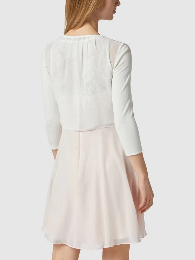 Jake*s Cocktail Bolero Mit Rückseite Aus Chiffon - Offwhite 7 Jake*s Cocktail Bolero Mit Rückseite Aus Chiffon - Offwhite – Bild 5