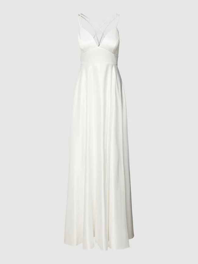 Jake*s Cocktail Abendkleid Mit Gelegten Falten - Ecru 4 Jake*s Cocktail Abendkleid Mit Gelegten Falten - Ecru – Bild 2