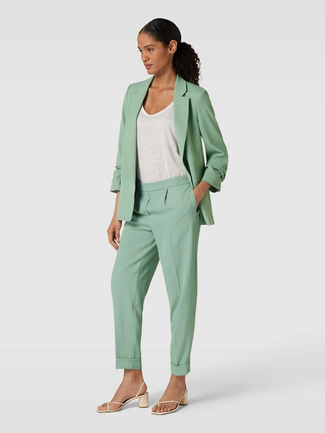 Jake*s Collection Blazer Mit Reverskragen - Hellgrün 3 Jake*s Collection Blazer Mit Reverskragen - Hellgrün