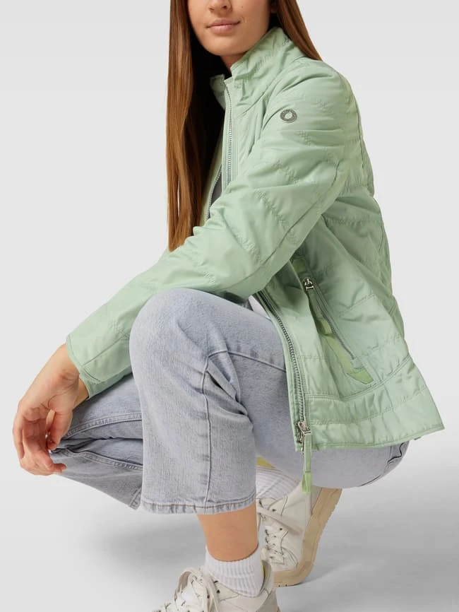 Fuchs Schmitt Jacke Mit Label-Applikation - Lindgrün 5 Fuchs Schmitt Jacke Mit Label-Applikation - Lindgrün – Bild 3