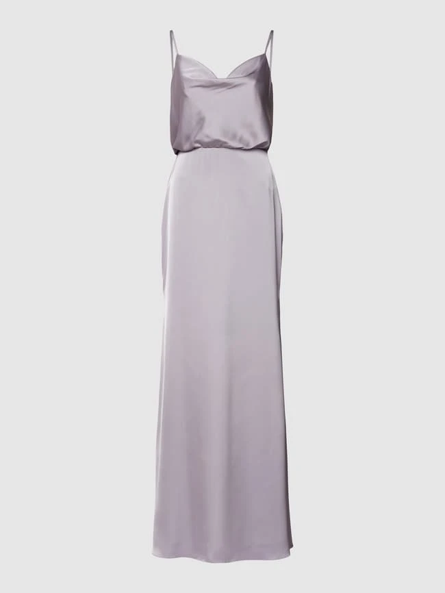 Laona Abendkleid Mit Wasserfall-Ausschnitt - Flieder 4 Laona Abendkleid Mit Wasserfall-Ausschnitt - Flieder – Bild 2