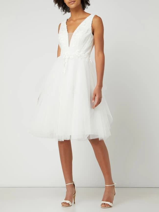 Mascara Brautkleid Aus Tüll - Offwhite 3 Mascara Brautkleid Aus Tüll - Offwhite