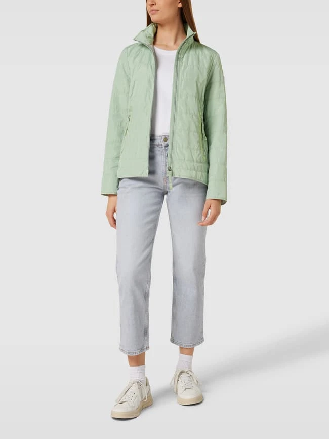 Fuchs Schmitt Jacke Mit Label-Applikation - Lindgrün 3 Fuchs Schmitt Jacke Mit Label-Applikation - Lindgrün