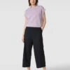 Jake*s Casual Culotte Mit Elastischem Bund - Schwarz