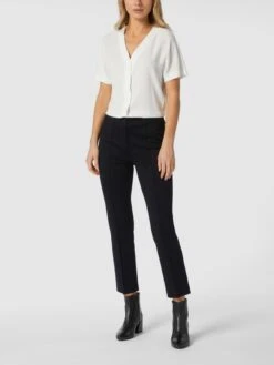 Marc Cain Stoffhose Mit Elastischem Bund - Schwarz