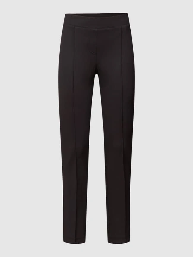 Cambio Stoffhose Mit Ziernähten Modell 'RANEE EASY KICK' - Schwarz 4 Cambio Stoffhose Mit Ziernähten Modell 'RANEE EASY KICK' - Schwarz – Bild 2