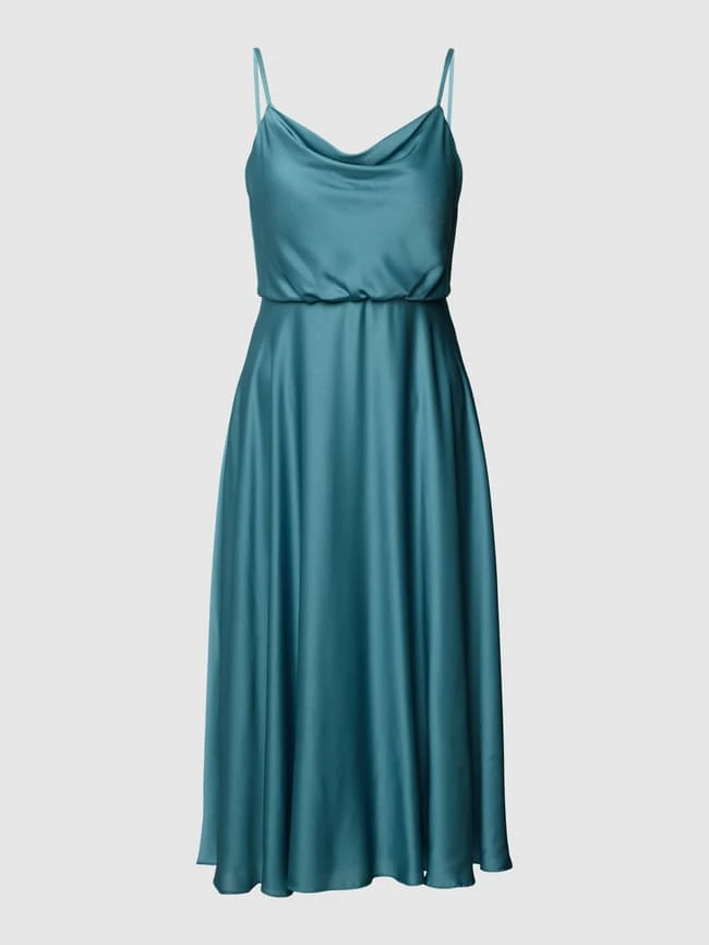 Jake*s Cocktail Cocktailkleid Mit Reißverschluss - Smaragdgrün Meliert 4 Jake*s Cocktail Cocktailkleid Mit Reißverschluss - Smaragdgrün Meliert – Bild 2