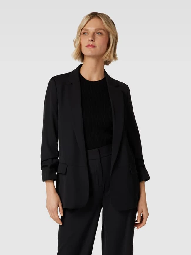 Jake*s Collection Blazer Mit Reverskragen - Schwarz 6 Jake*s Collection Blazer Mit Reverskragen - Schwarz – Bild 4