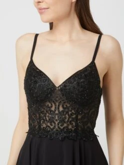 Luxuar Abendkleid Aus Tüll Und Chiffon - Schwarz -Wellensteyn Geschaft ap332gag8ss3ae1oa9238di298s30cib6pal0hi38sr5cdi2a0o4cji48t0jil1j896k4cqma554gha59go6ce1p64r62d3575j38ohk6go30o9i6sp30cpo70r3cphg6hgjap8